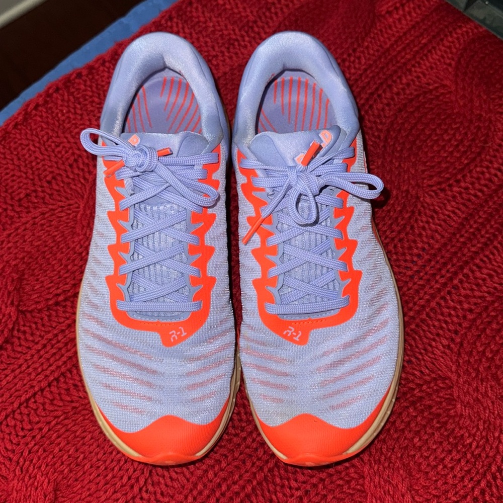 R.A.D One Purple Neon Orange Running Shoes Men’s 8/Women’s 9.5!